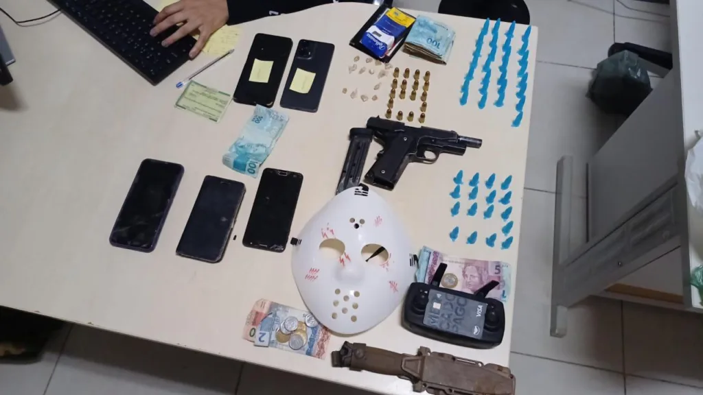 Traficante que trabalhava para facções e ameaçava moradores é preso em Santa Maria de Jetibá