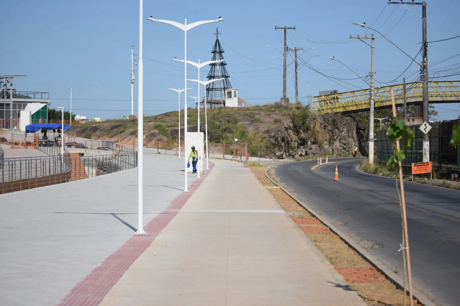 Obras da orla de Cariacica