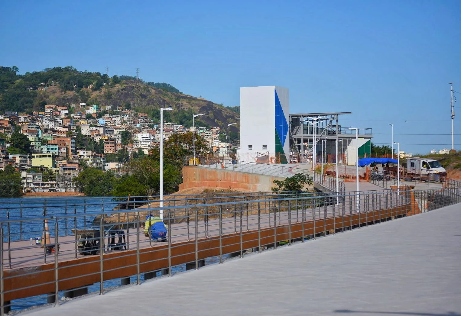 Obras da orla de Cariacica