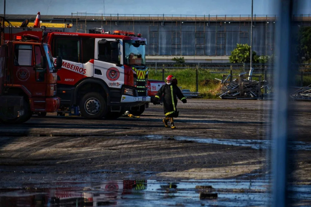 Incêndio na Cacau Show em Linhares