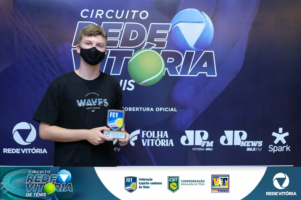 Premiação Circuito TV Vitória de Tênis