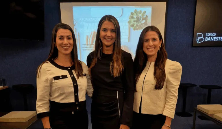 Dra Patrícia Leite, Dra Layza Merizio Borges e Roberta Larica