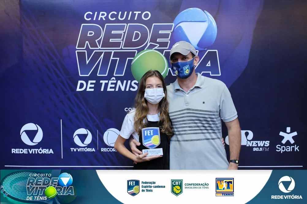 Premiação Circuito TV Vitória de Tênis