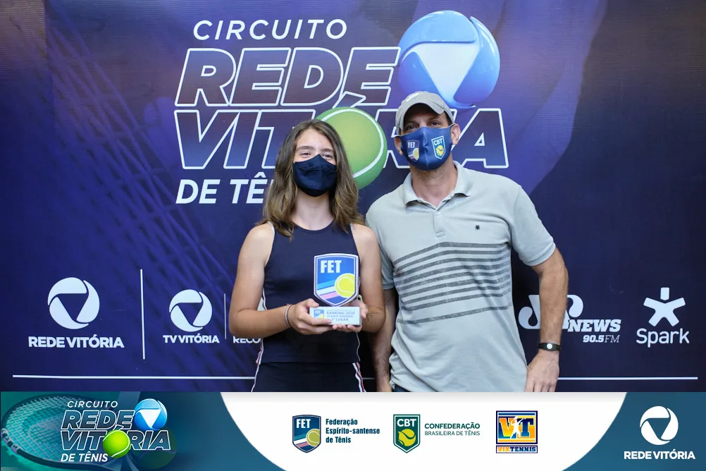 Premiação Circuito TV Vitória de Tênis