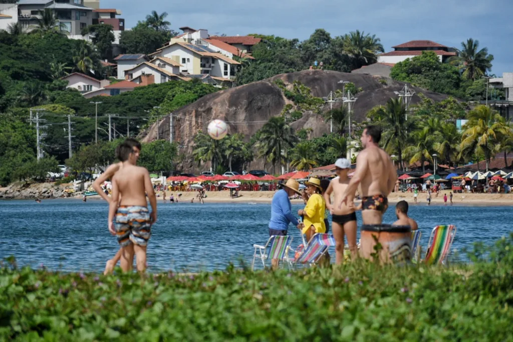 Altinha na Praia da Guarderia