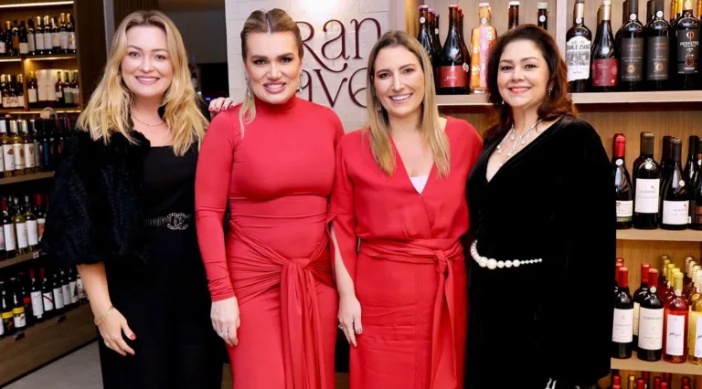 A aniversariante Brisa Clem festejando em encontro bem gostoso entre amigos