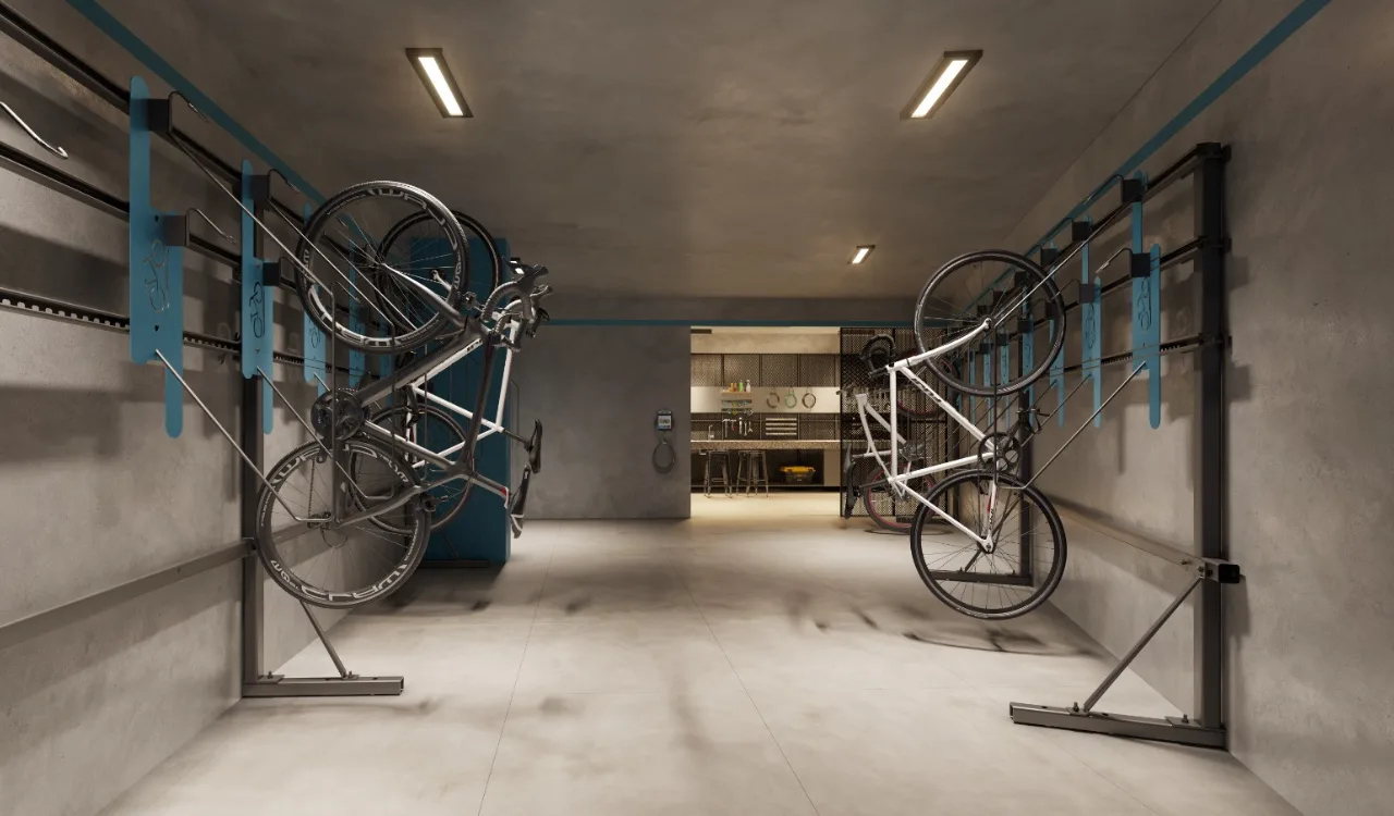Cyan Ocean Front - Bike Station
