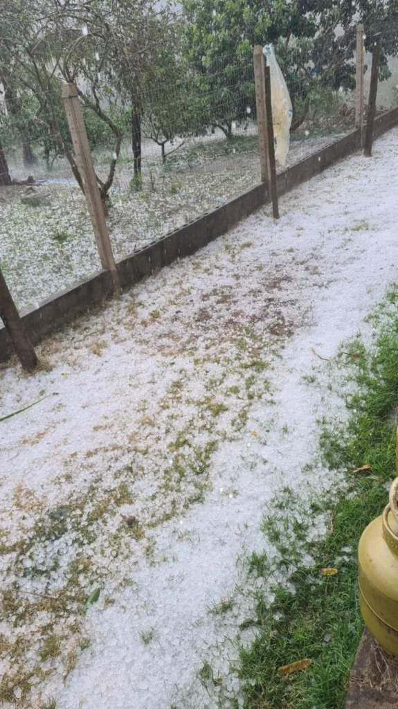 Chuva de granizo