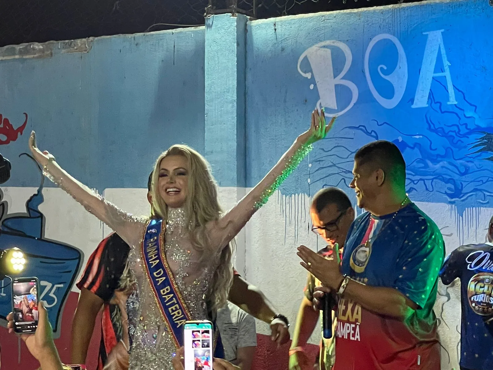 Carnaval de Vitória 2022: a rainha de bateria da Boa Vista, Thalita Zampirolli