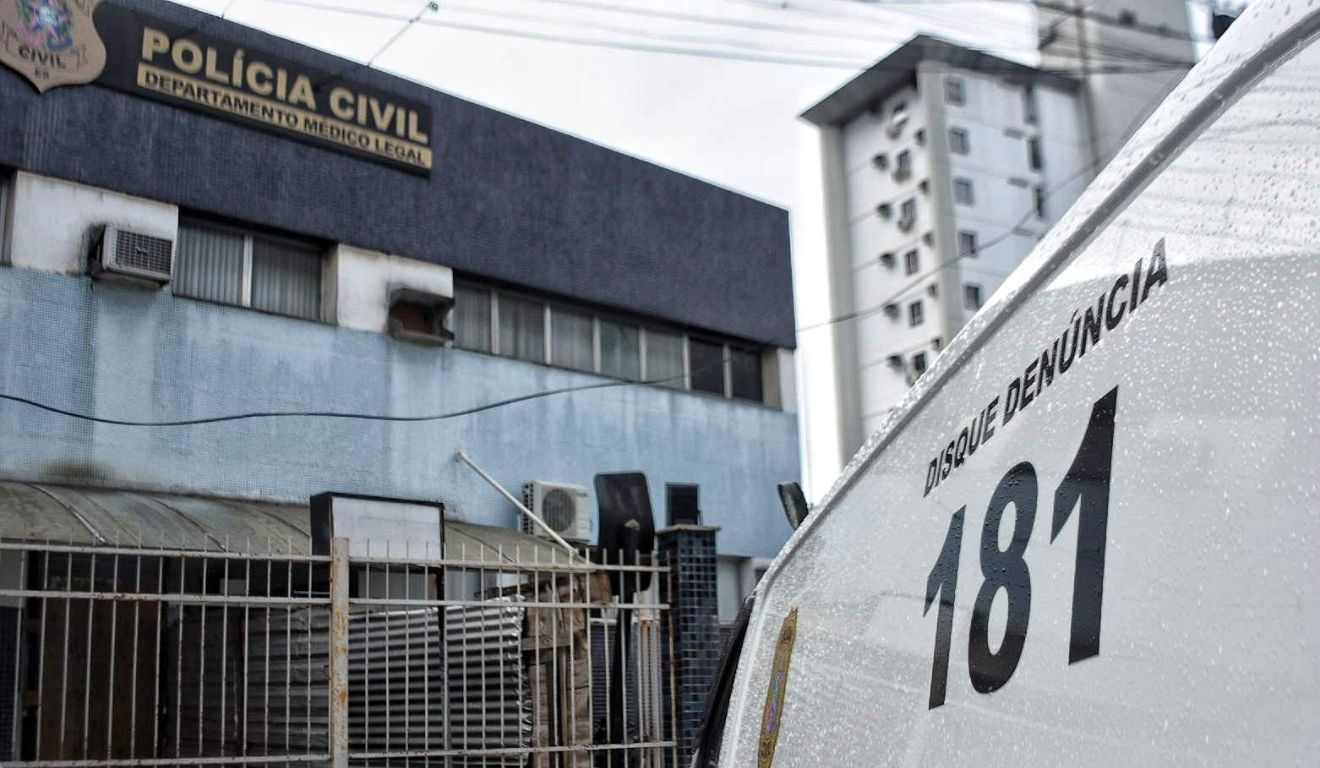 IML de Vitória DML assassinato homicídio crime