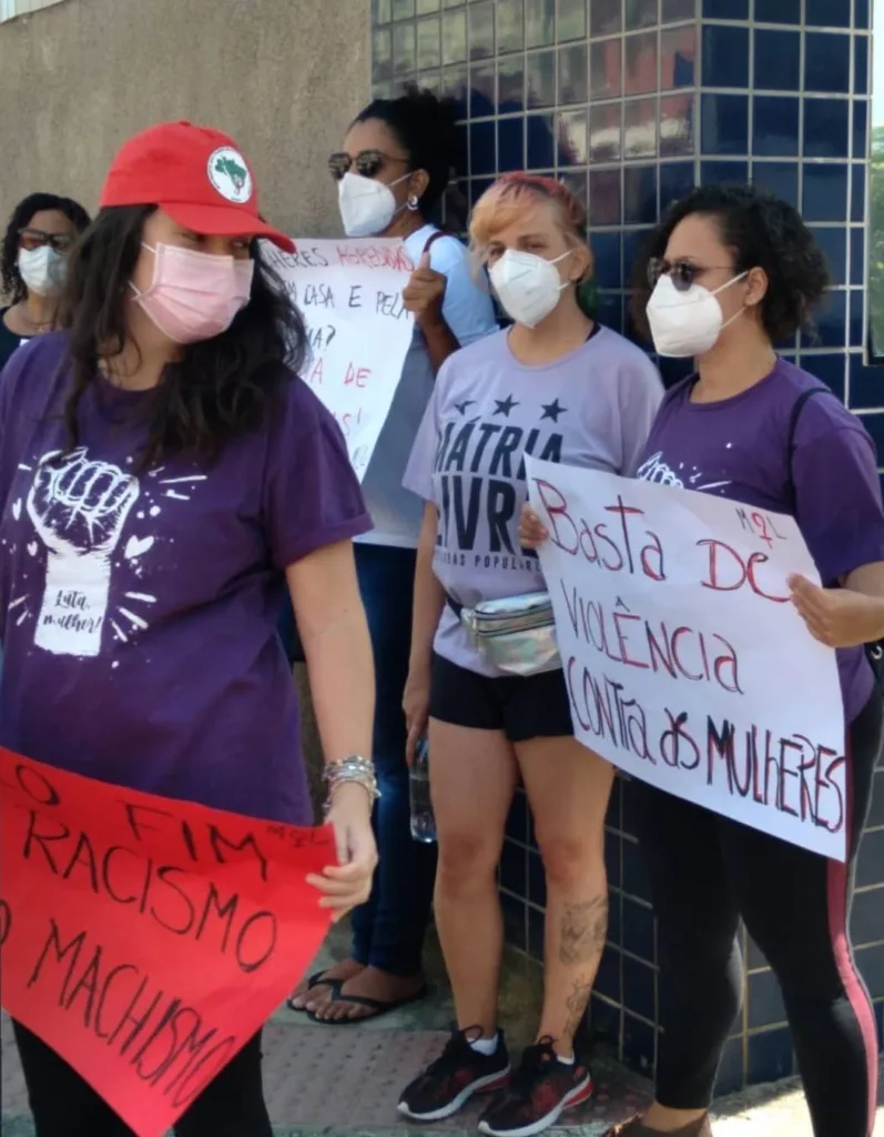 Protesto Agressão Mulher