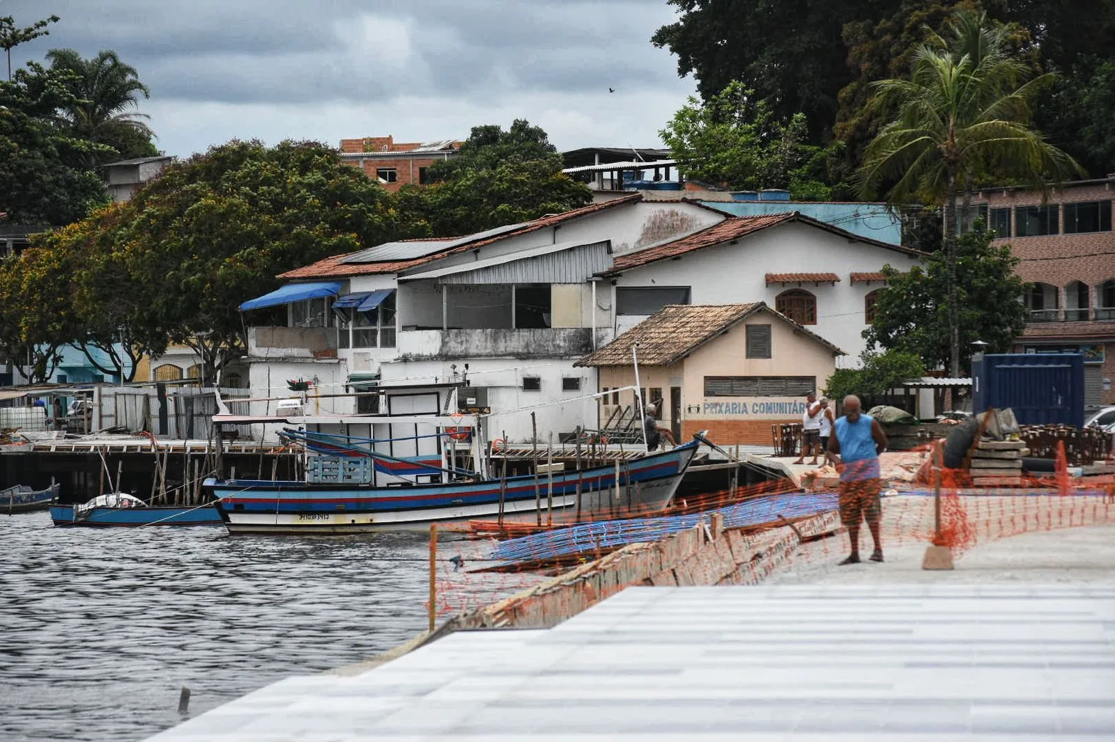 Obras orla de São Pedro