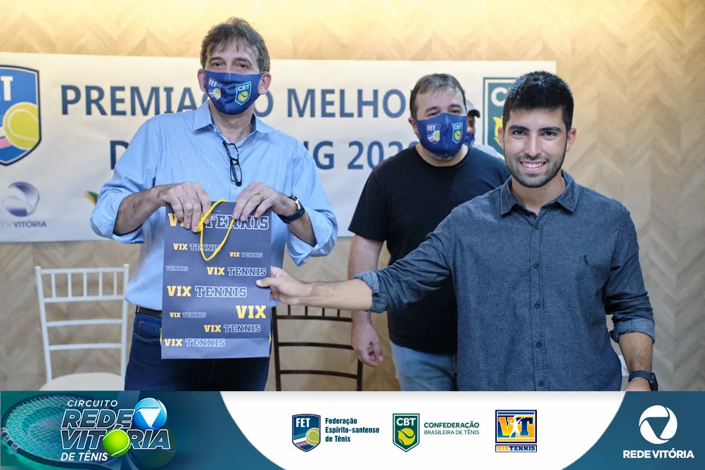 Premiação Circuito TV Vitória de Tênis