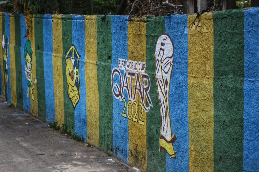 Pinturas da copa em São Benedito