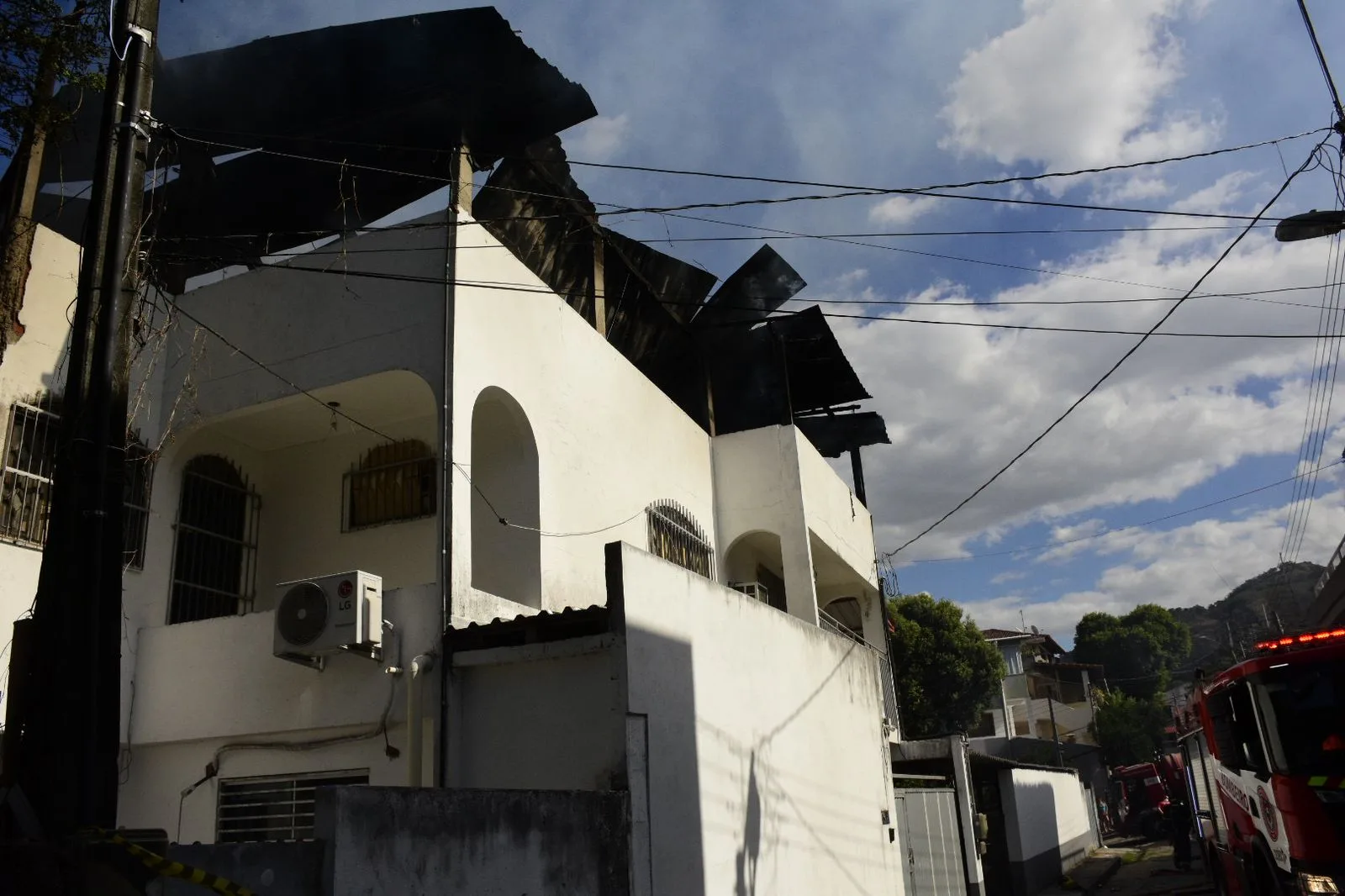Incêndio prédio em Vitória