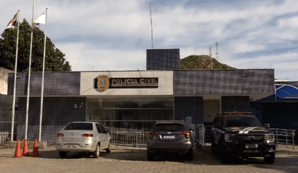 Delegacia Regional de Vila Velha. Foto: Reprodução/TV Vitória