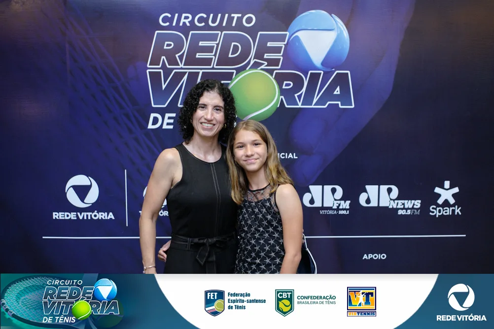 Premiação Circuito TV Vitória de Tênis