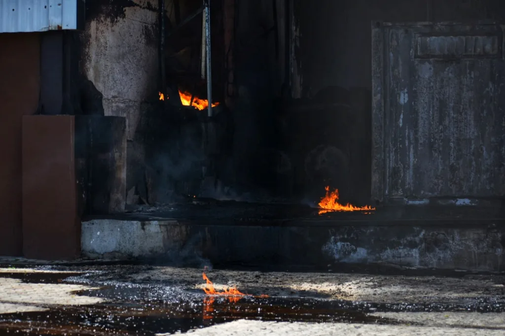 Incêndio na Cacau Show em Linhares