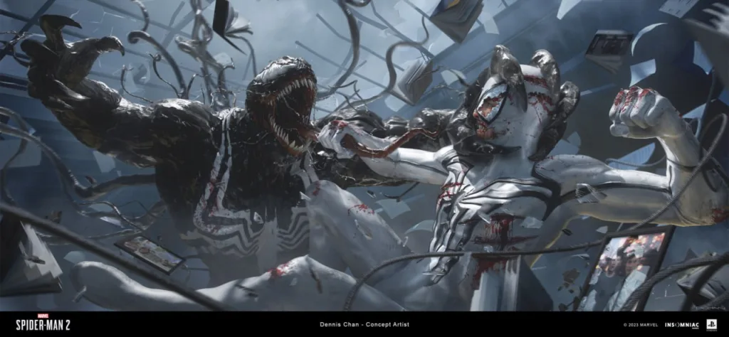 Spider-man 2 Artes Conteituais