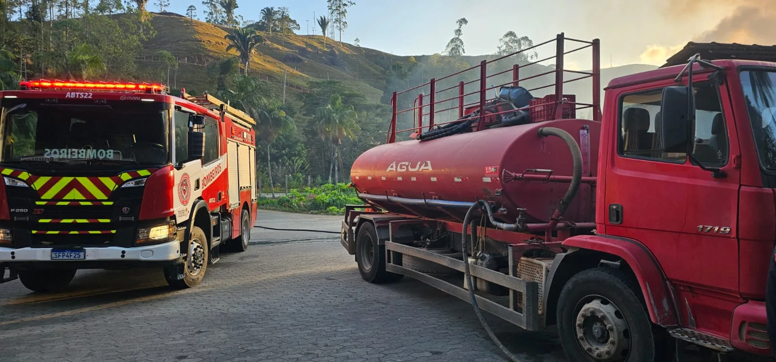 Incêndio atinge fábrica de bolos da Dona Deja, em Marechal Floriano