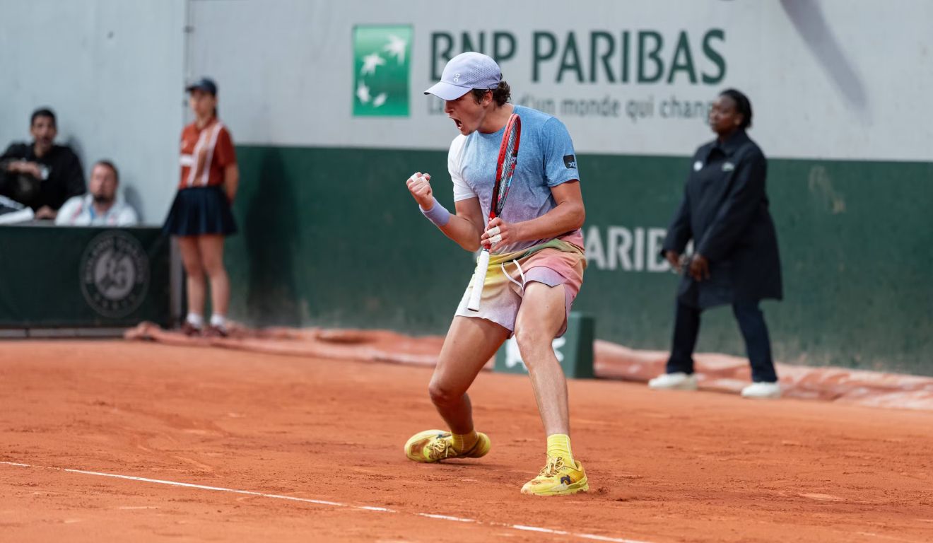 João Fonseca na segunda rodada de Roland Garros