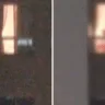 Homem fazendo gestos obscenos janela condomínio Serra