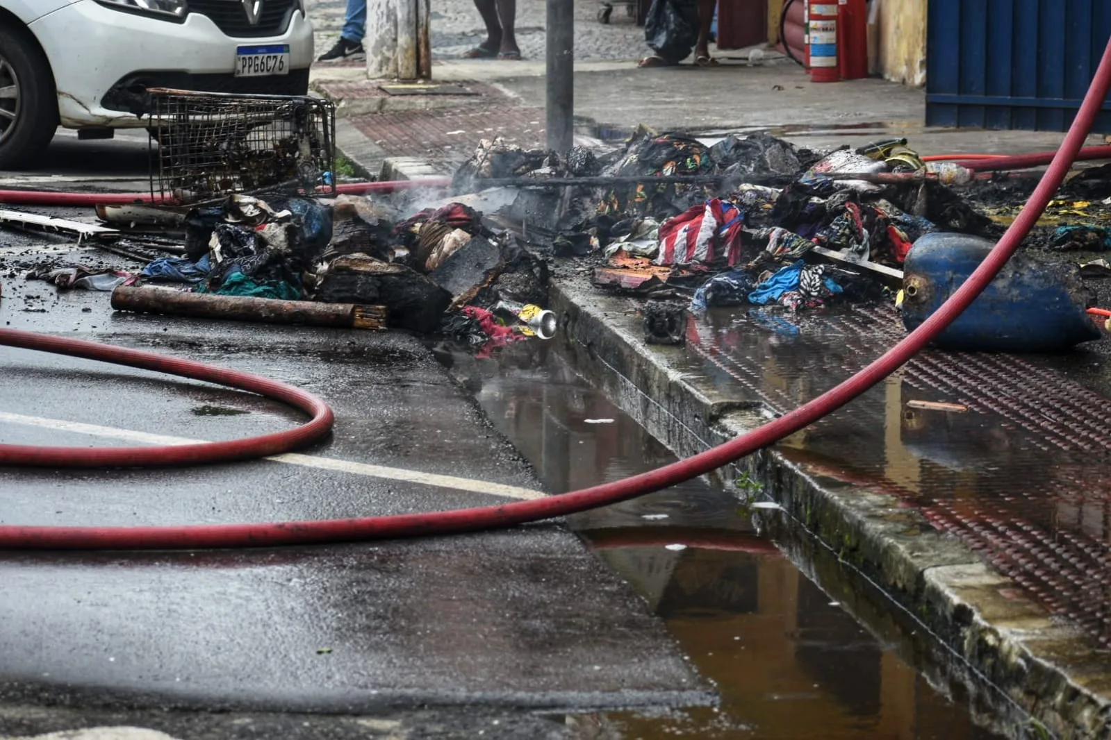 Incêndio no Centro de Vitória