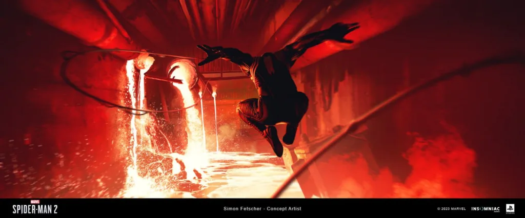 Spider-man 2 Artes Conteituais