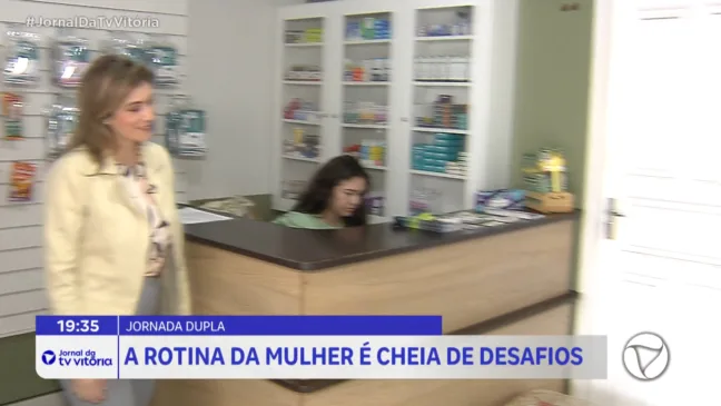 Mulheres enfrentam uma rotina puxada