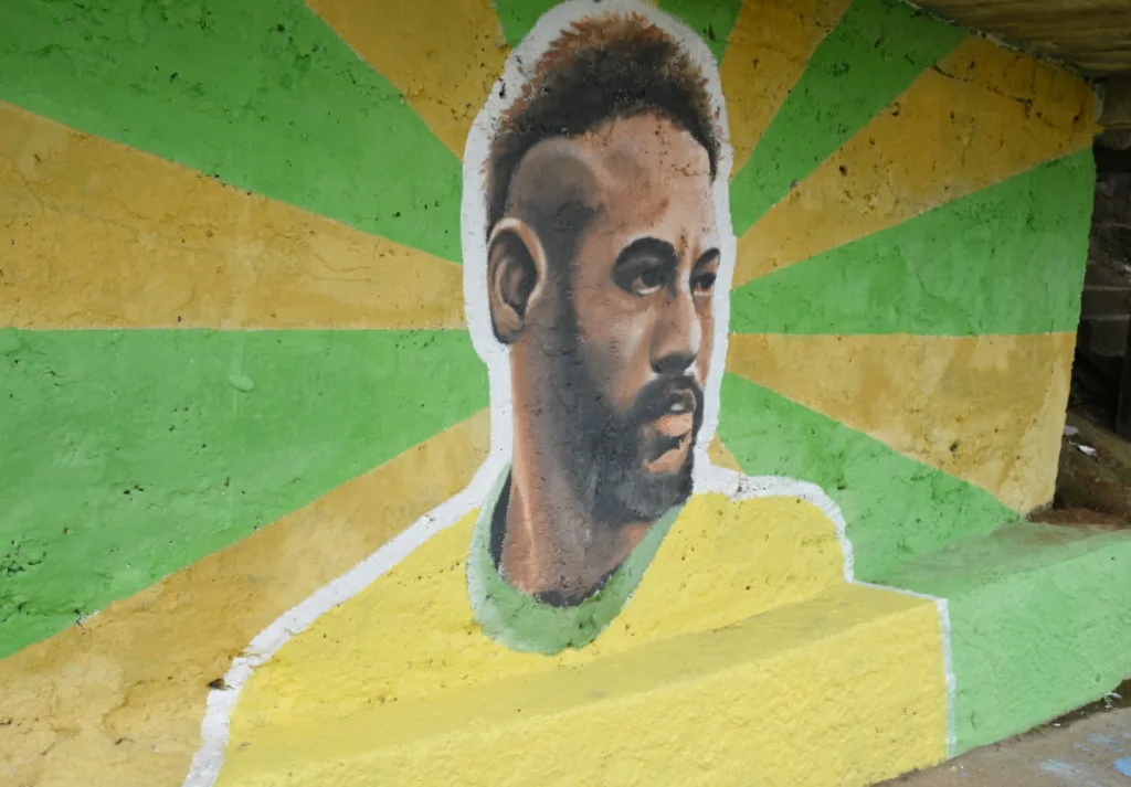 Pinturas da copa em São Benedito