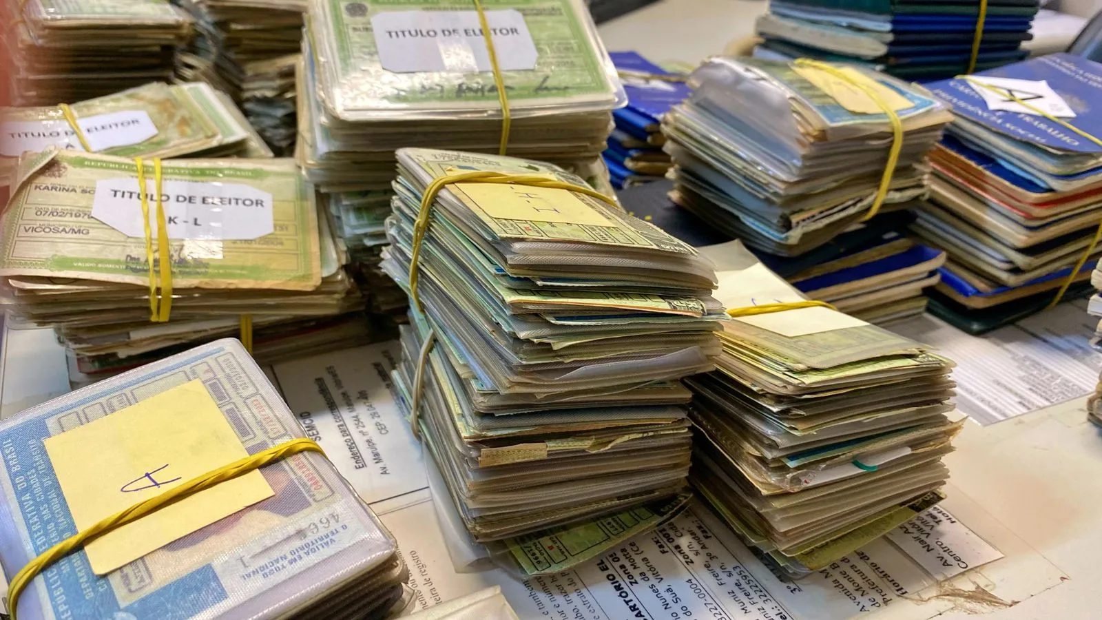 Documentos perdidos na casa do cidadão
