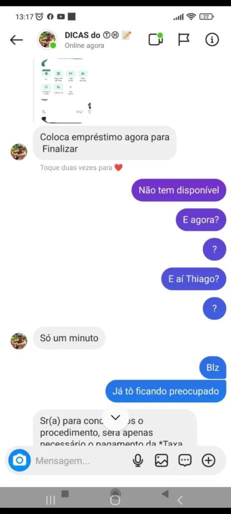 Golpe Instagram