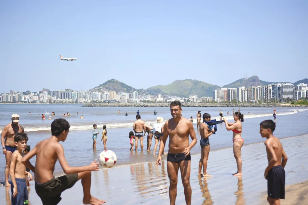 Tempo aberto - Praia de Camburí