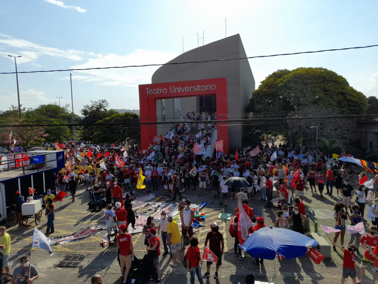 Protesto contra Bolsonaro Vitoria