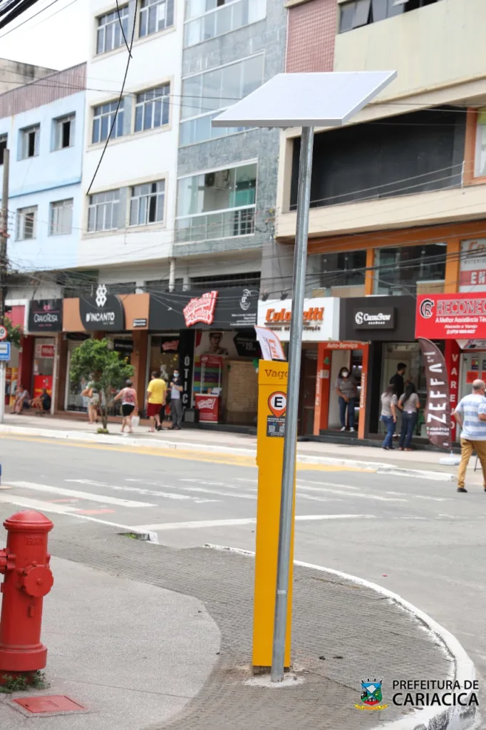 parquímetros em Campo Grande