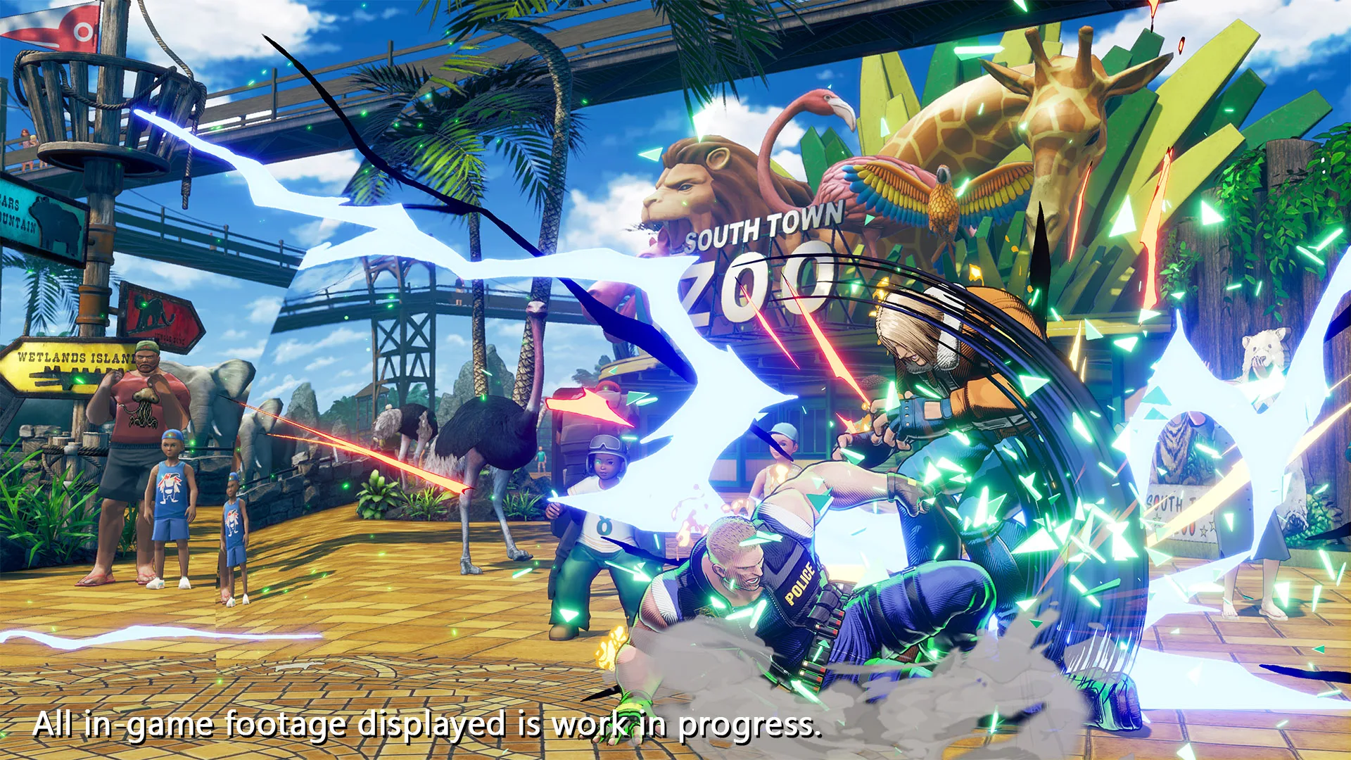 Kevin Rian leva a mão pesada da lei para FATAL FURY: City of the Wolves