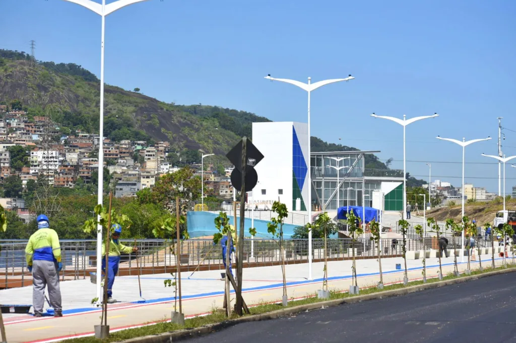 Orla de Cariacica - obras na reta final