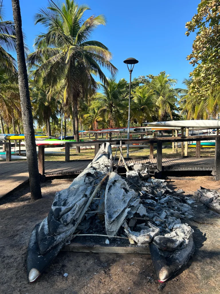 caiaques fogo