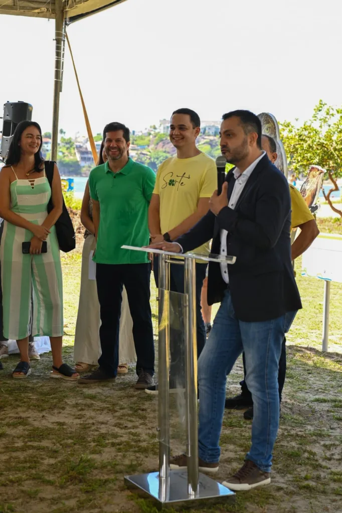 Evento de recuperação da restinga
