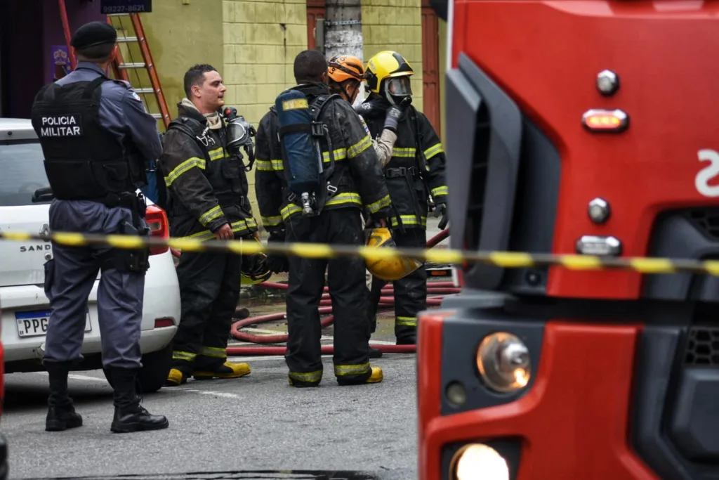 Incêndio no Centro de Vitória