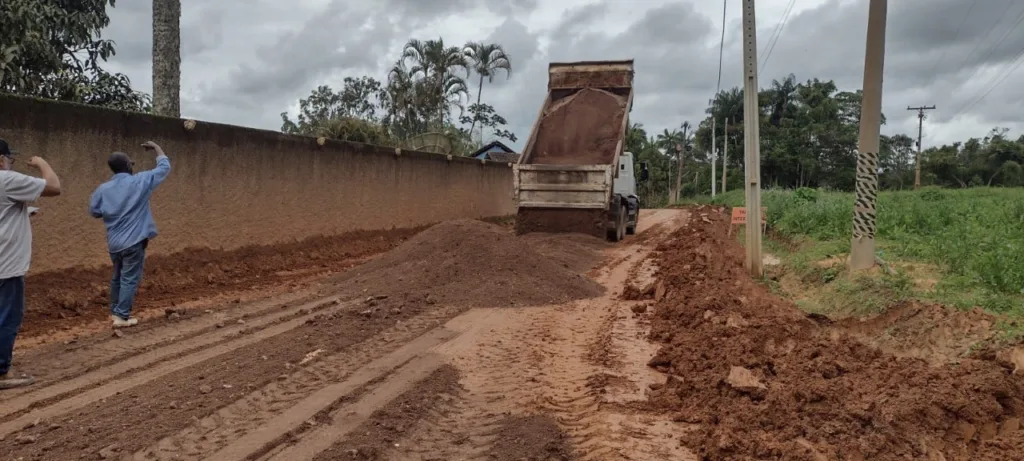 Obras na estrada