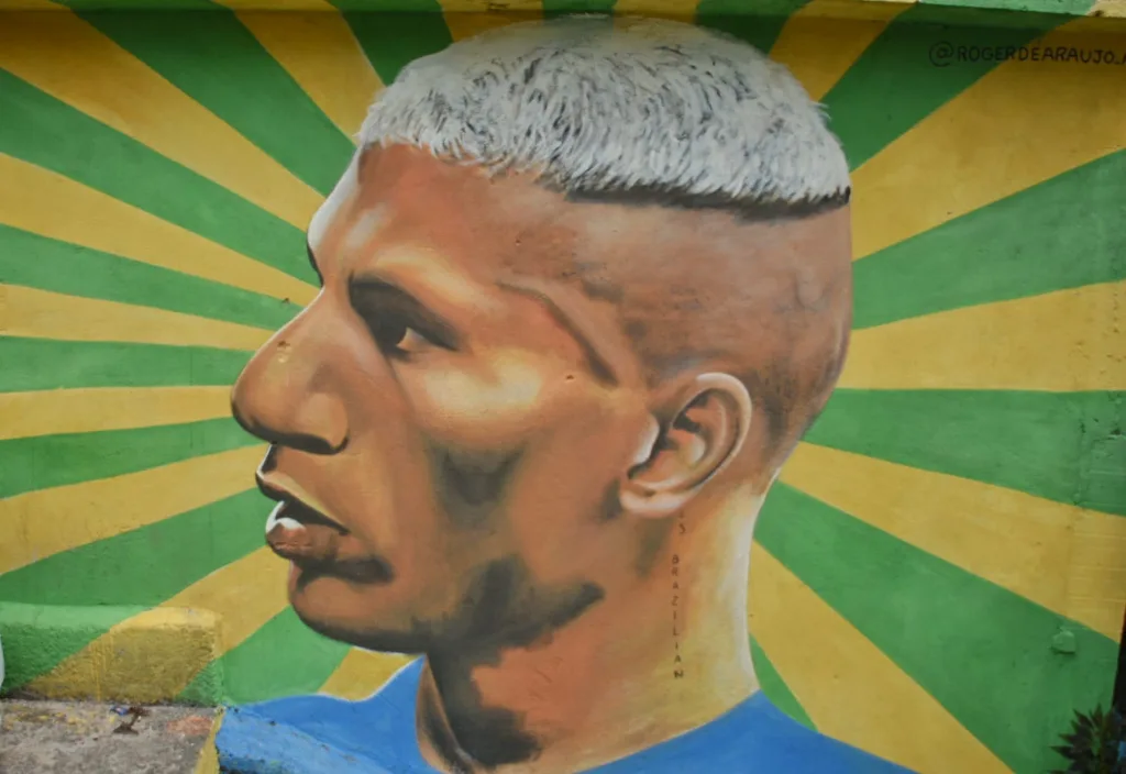 Pinturas da copa em São Benedito