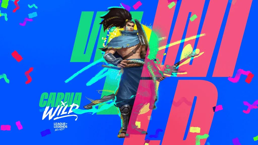 Carnaval Wild Rift League of Legends Yasuo