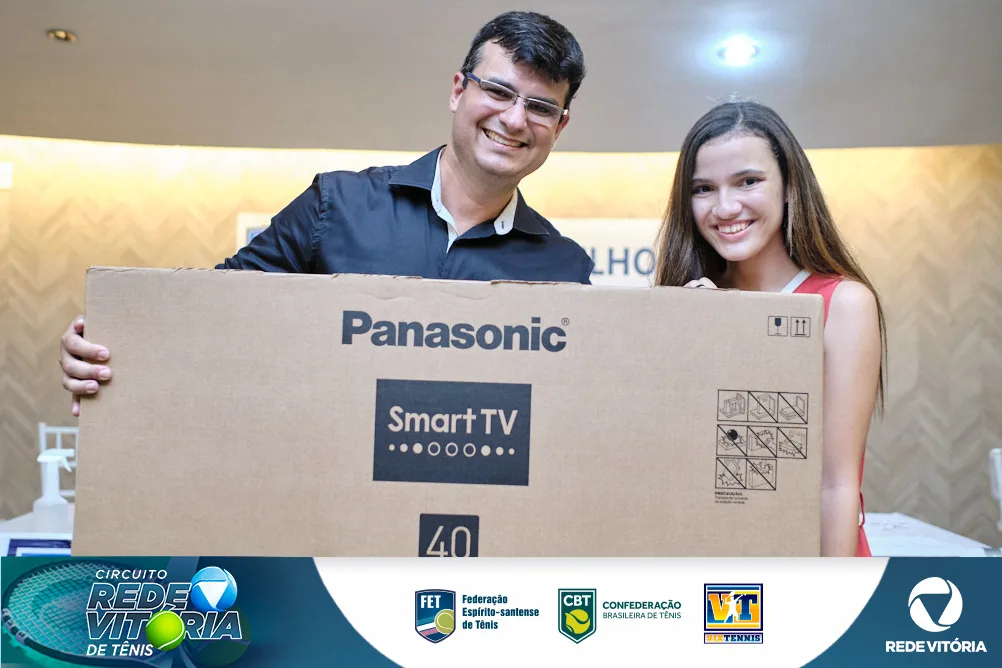 Premiação Circuito TV Vitória de Tênis