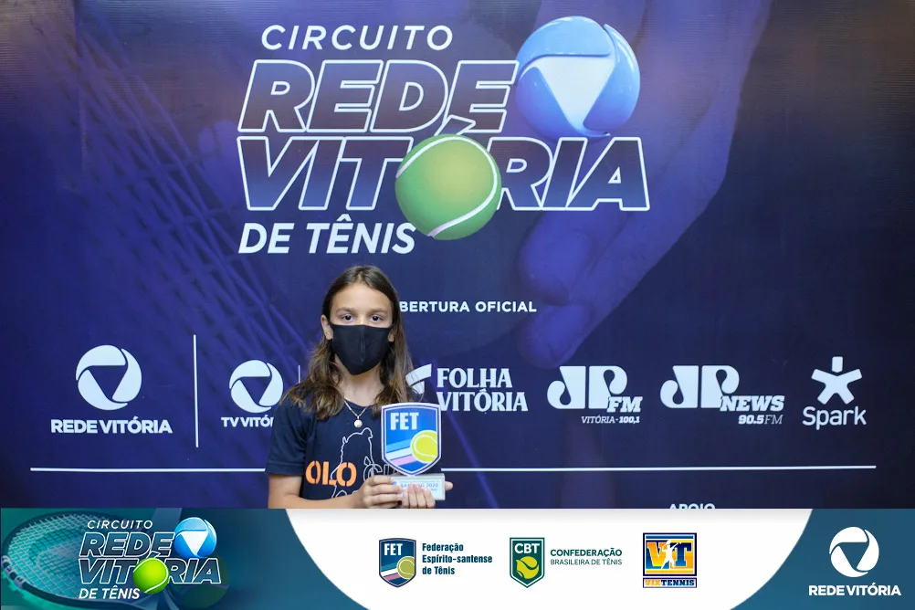 Premiação Circuito TV Vitória de Tênis