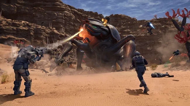 Starship Troopers: Extermination decola no PC, PlayStation 5 e Xbox Series