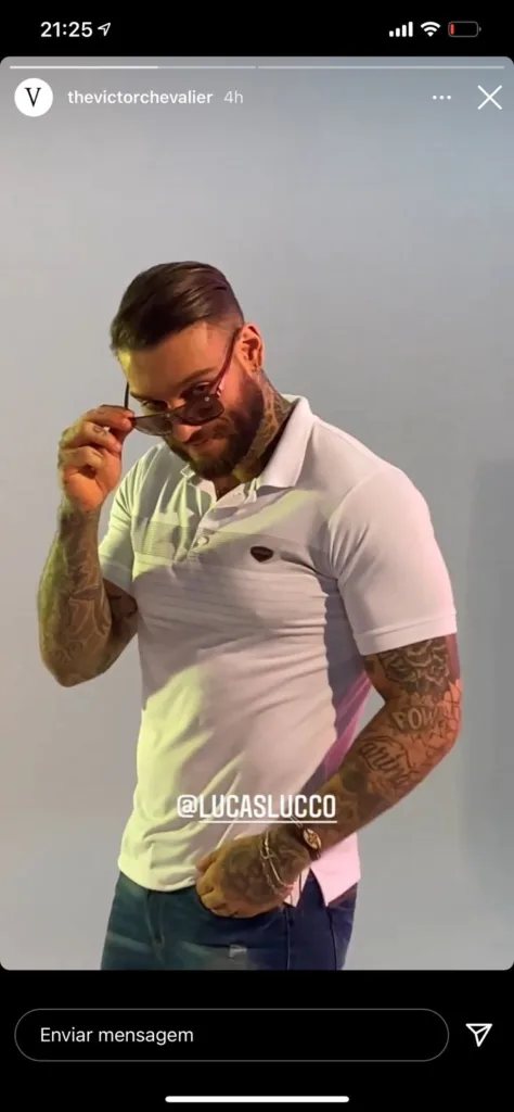 Lucas Lucco surge com roupas de marca do ES e exibe corpão. Veja fotos!