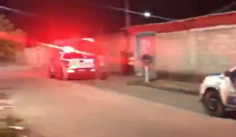 Polícia Militar esteve na residência e caso está sob investigação do DHPP de Linhares. Foto: Reprodução/ TV Vitória