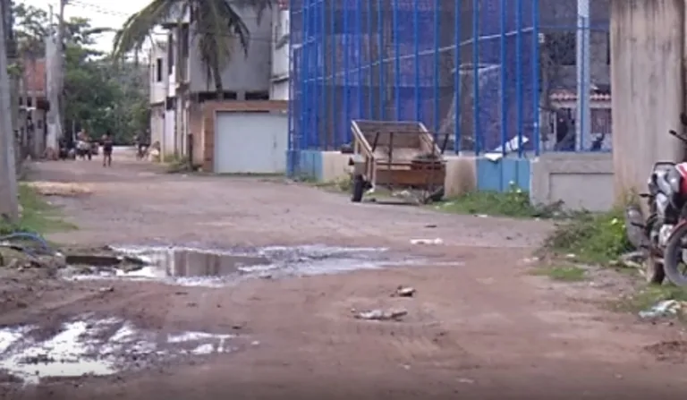 Caso ocorreu em Morada da Barra, em Vila Velha. Foto: Reprodução/ TV Vitória