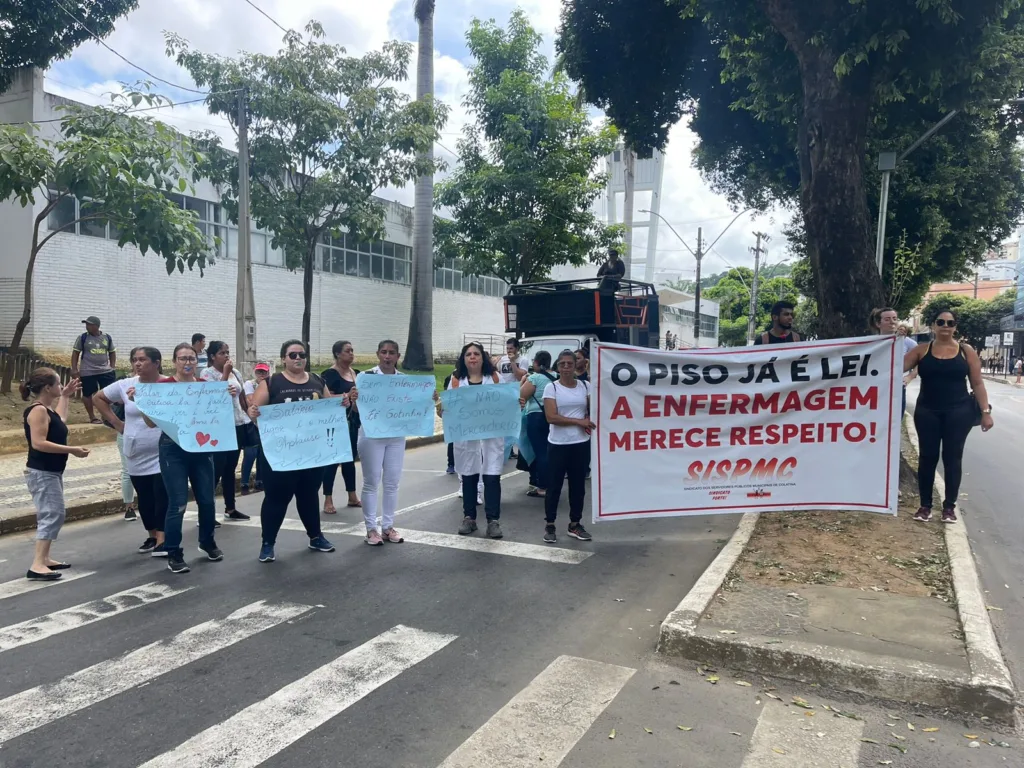 protesto enfermagem